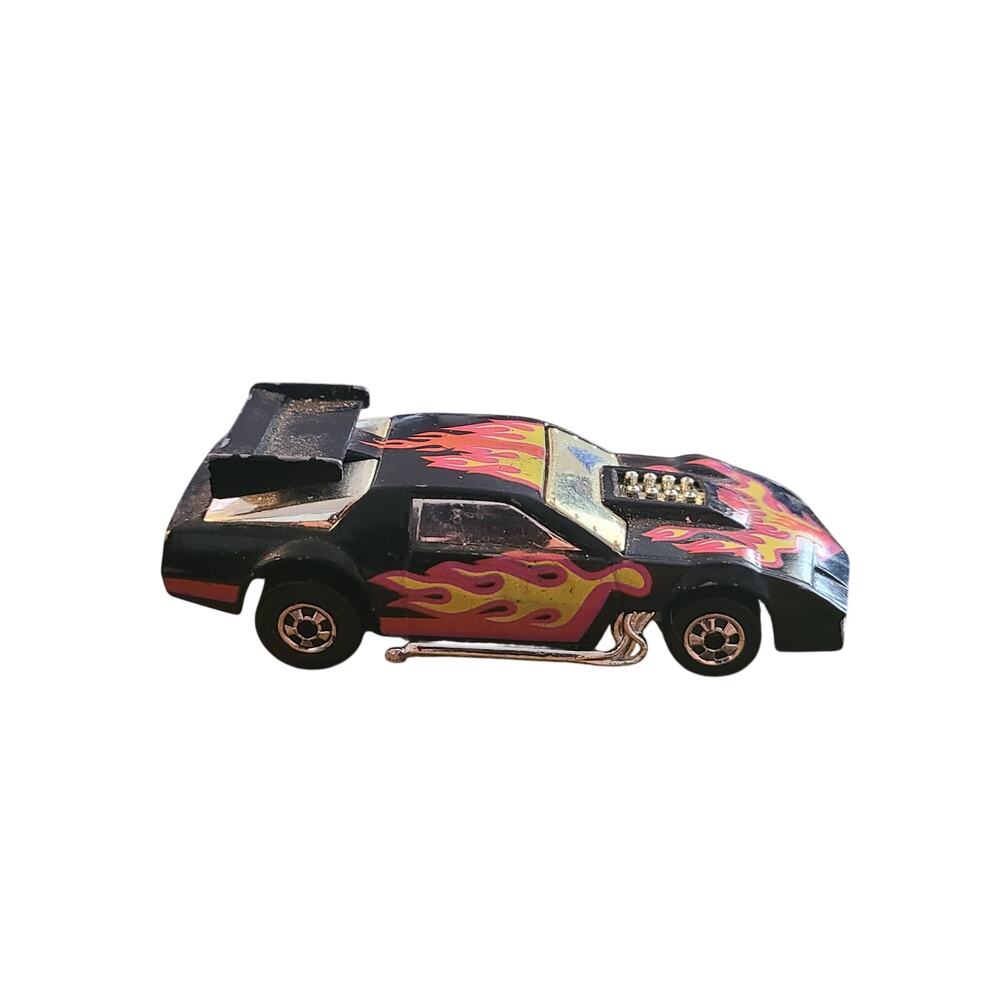 Hot Wheels Flip Outs Road Flipper Black BW Blackwall Hong Kong 1986 Blown Camaro
